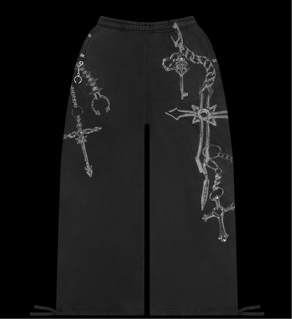 Named Collective Destroy Studded oversized sweats