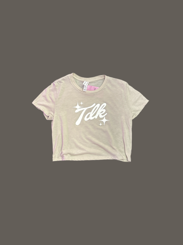 Khaki TDK Crop Top