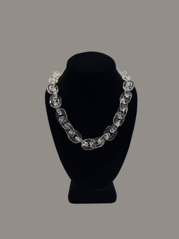 Clear Acrylic Link Chain