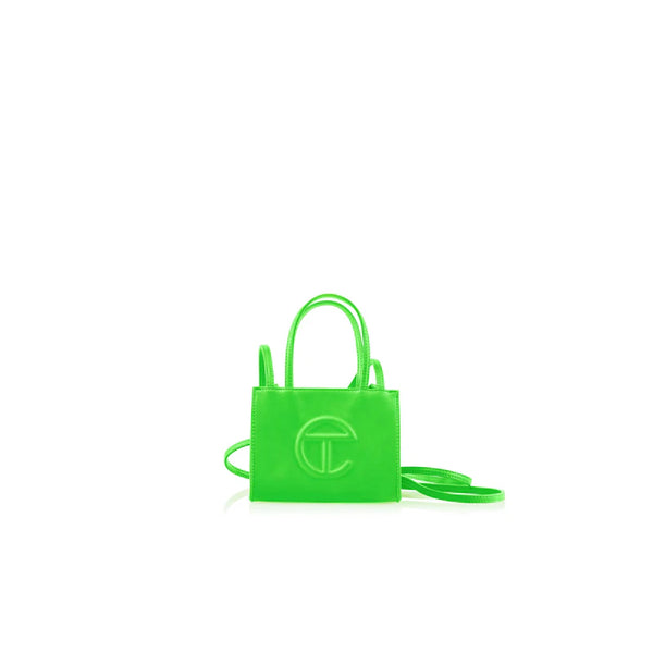 TELFAR Highlighter Green Shopping Bag