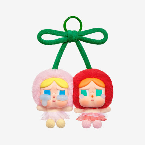 Pop Mart Crying for Love Series Cherry Vinyl Plush Hanging Card