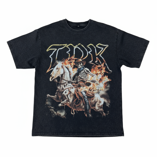 TDK Ghostrider Acid Wash Tee