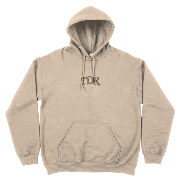 TDK Embroidered Tan Hoodie